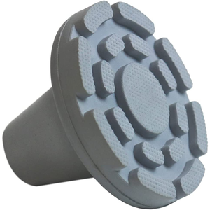 Puntas Antideslizantes para Muletas de 22 mm, 21 mm y 20 mm (x2 unidades), Férulas de Goma Grises KMINA K10036 - Product Image 6