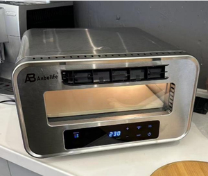 Anbolife Nuevo Horno Eléctrico Inteligente para Pizza con Pantalla Táctil Digital, Certificado ETL, Horno Cuadrado con Vapor y Freidora de Aire para el Hogar - Product Image 3