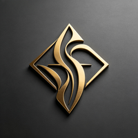 Letrero Metálico 3D Personalizado, Logotipo de Letras en Acero Inoxidable, Latón Dorado, Mecanizado CNC, Electroerosión por Hilo, para Decoración de Interiores
