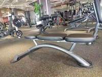 Banc de musculation multifonctionnel pour la maison : banc utilitaire assis, banc de romaine à 45 degrés, banc d'extension dorsale pour l'exercice et l'entraînement, banc de musculation