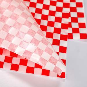 Customized Printed Logo and Size Food Safe Grade Burger <b>Paper</b> <b>Greaseproof</b> Deli Meat Wrapping PE Coated <b>Paper</b> - Product Image 5