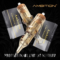 Ambition Premium 10 stuks 1RL 3RL 5RL 7RL 9RL 11RL 14RL 5RM 7RM 9RM 15RM 23RM 25RM 7RS 5M1 7M1 M1 RM RS RL Tattoo Naald Cartridge