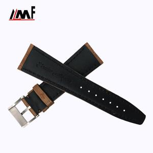 Bracelet de montre de remplacement en cuir d'alligator véritable exotique de 21 mm, couleur élégante, rembourré et cousu, pour Portuguese, best-seller - Product Image 2