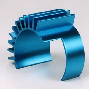 Liangyin Best quality customized custom colour anodized Motor Heat Sink profile aluminum manufacturer OEM