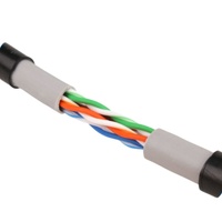 Cable Ethernet Cat5e para Exteriores, 305 m/1000 pies, UTP, Resistente a los Rayos UV, 24 AWG, Cobre Sólido, 8 Núcleos, PVC+PE, Doble Cubierta, Cable de Red LAN