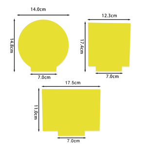 Lampada con Lavagna Luminosa a 7 Colori, Pennarelli Cancellabili, Lavagna Luminosa Riscrivibile per Scrivania, Camera dei Bambini, Luce Notturna a LED per Decorazione Stanza - Product Image 5
