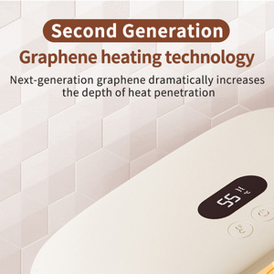 Thời gian Pain Relief xách tay thông minh cung điện ấm vành đai relie kinh nguyệt chuột rút Massager kinh nguyệt sưởi ấm Pad - Product Image 2