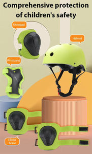 Genouillères et Coudières de Protection Réglables pour Enfants, pour le Sport, le Basketball, le Vélo, avec Casque – Vente en Gros - Product Image 2