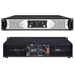 Amplificatore di Potenza Professionale a 2 Canali da 500W, Amplificatore <span class=keywords><strong>Classe</strong></span> H 2U, Amplificatore per Altoparlanti ad Alta Potenza, Sistema PA, Attrezzatura Audio - Product Image 1