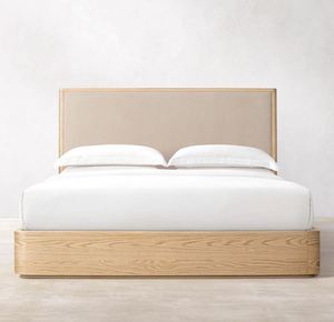 Cama abatible de madera maciza tradicional de tamaño completo con almacenamiento, plataforma de construcción robusta para hoteles y villas, tamaños personalizables, directo de fábrica - Product Image 3