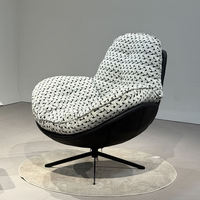 Chaise longue moderne personnalisée, chaise à bascule, rotation à 360°, confortable pour adultes et enfants, salon, chambre, bureau à domicile, balcon