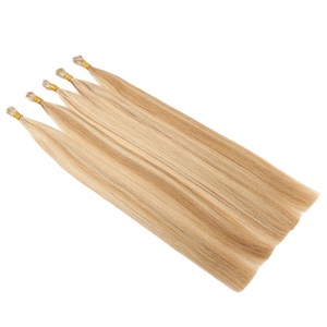 Estensioni per <span class=keywords><strong>capelli</strong></span> I-Tip a doppia trama, con cuticole allineate, lisce, di qualità russa, per tutti i colori - Prezzo all'ingrosso - Product Image 2