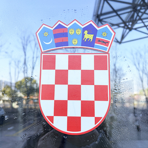 Pegatinas Estáticas Transparentes Personalizadas de Doble Cara, <span class=keywords><strong>Sin</strong></span> Pegamento, Removibles, para Ventanas de Tiendas y Automóviles - Product Image 2