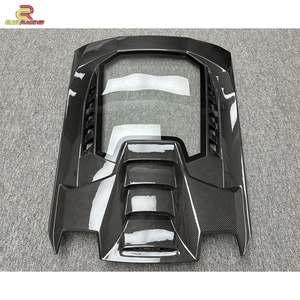 Capó Trasero de Fibra de Carbono Estilo Performante para Lamborghini Huracán LP580 LP610 2014-2018, Cubierta del Motor, Piezas de Automóvil - Product Image 4