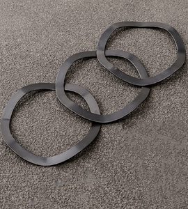 Rondelle ondulée pour pédalier de vélo en acier standard - Product Image 4
