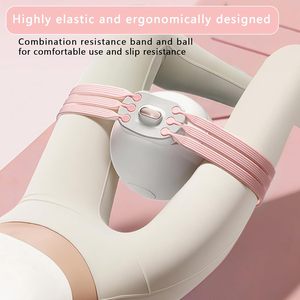 Wholesale Thigh <strong>Trainer</strong> with Inflatable Resistance Ball, Adjustable Thigh Exerciser Home Leg Equipment Resistance Bands Fitness - Product Image 4