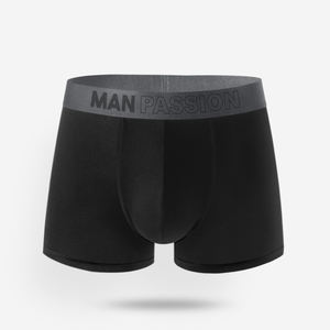 Produttori uomo cotone Boxer corto bianco Premium elastico Logo Jacquard Band cotone Logo personalizzato Boxer slip per uomo - Product Image 2