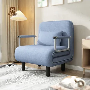 Sleeper Lounger sofa tempat tidur, Convertible lipat ganda SofaBed untuk waktu tidur