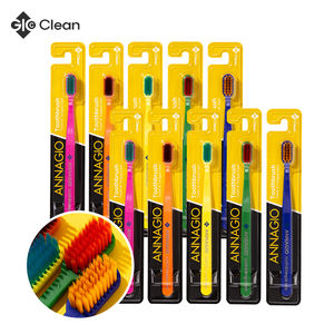 Brosse à dents adulte de couleur de qualité supérieure avec nettoyeur de langue pour l'hygiène buccale conception fonctionnelle de soins de mauvaise haleine - Product Image 3