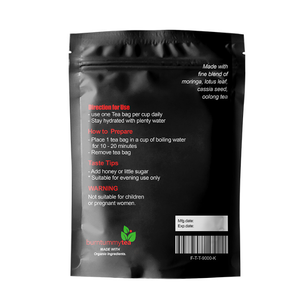 वयस्क के लिए सबसे अच्छा फ्लैट जलने वाली मुर्ंगा चाय तत्काल पाउडर से वजन कम 28 बैग - Product Image 2