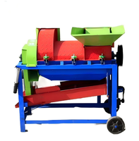 Batteuse multifonctionnelle diesel/électrique Birui pour millet, sorgho, maïs, haute productivité, capacité de 2000 kg/h pour usage domestique et agricole