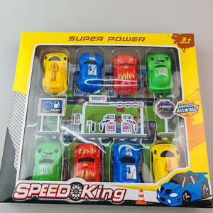 Voiture de sport miniature à succès, jouet en métal moulé sous pression, modèle en alliage, sans batterie, à tirer en arrière, cadeau pour les garçons, cadeau OEM - Product Image 2