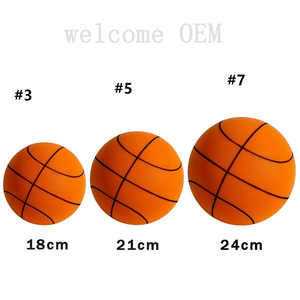 Nouveau ballon de basketball silencieux en flocage HQ 2026, taille <span class=keywords><strong>7</strong></span>, ballon muet en PU souple, silencieux, sans bruit, non décolorant et durable, jouet, ballon OEM - Product Image 4