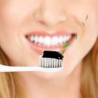 Charbon de bambou naturel chinois en gros, dentifrice pour nettoyer en profondeur la mauvaise haleine