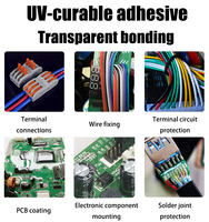Perekat Epoxy UV Ramah Lingkungan Kekuatan Tinggi Laris Manis, Kit Resin UV Mewah untuk Perbaikan Motherboard Elektronik