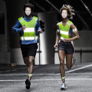 سترة سلامة للدراجة العاكسة من الفئة 3 من Hi Vis ANSI مع شعار مخصص قابل للتعديل ومناسب للرياضة الخارجية من البوليستر - Product Image 5