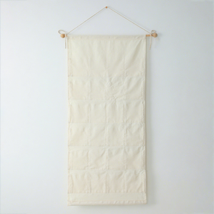 Décoration murale personnalisée <span class=keywords><strong>en</strong></span> toile pour compte à rebours de Noël avec sac de rangement, décoration festive pour les fêtes - Product Image 5