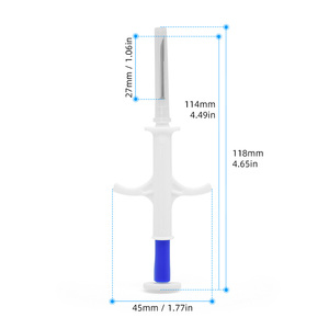Kit d'<span class=keywords><strong>implant</strong></span> de puce pour animaux de compagnie de 7mm ensemble étiquette d'identification intelligente pour connecter immédiatement le propriétaire d'animal de compagnie par n'importe qui n'importe où avec le téléphone portable - Product Image 1