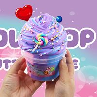 Slime multicolore non collant, super doux, parfumé, jouet sensoriel anti-stress, bricolage pour enfants