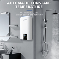 Système d'eau chaude central multi-points d'usine chauffe-eau triphasé chauffe-eau électrique instantané sans réservoir pour toute la maison