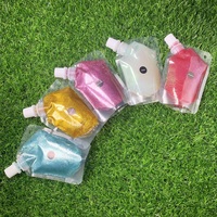 Versagel Liquide Imperméable Brillant à Lèvres Transparent Haute Brillance Pailleté Échantillon Personnalisé Brillant à Lèvres Maquillage Cosmétique en Gros
