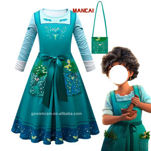 Mirabel abito da madrigale per bambini Halloween Party Cosplay per spettacoli di ruolo Costume per bambini Fancy Dolores abiti da principessa Isabela - Product Image 1