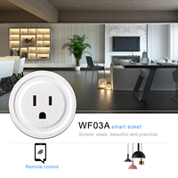 Prise électrique intelligente NFC 125V 15A compatible Wi-Fi à prix abordable