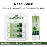 Inhalateur nasal aromatisé CM personnalisé à la menthe et aux extraits botaniques, soulagement rapide du stress et stimulation énergétique, conçu pour les modes de vie occupés