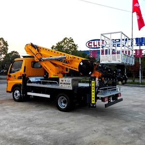 Camión con Plataforma Elevadora Telescópica JAC 4x2 con Volante a la Izquierda, Capacidad de Carga de 200 kg, Plataforma de Canasta para Trabajos Aéreos - Product Image 6