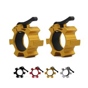 GYMKO grosir kerah pengunci barbel logam kustom kualitas tinggi 28mm kerah barbel - Product Image 2