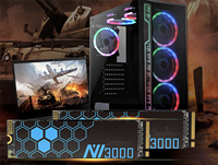 Netacs n3000a G: 1G vm.2 NVME SSD M.2 بسي سي ساتا مع ضمان