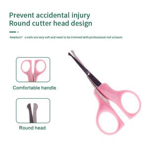 Kit de Soins et d'Entretien pour Bébé Nouveau-né (Garçon/Fille) : Trousse de Manucure, Coiffure et Sécurité des Ongles pour Bébés - Product Image 5