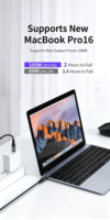Câble de charge rapide USB-C 5A 240W avec lumière LED double face – En stock, directement de l'usine pour téléphones et ordinateurs portables