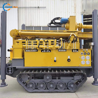 Mini-foreuse portative sur chenilles YCQ180 pour puits d'eau, moteur diesel, pour forage profond, prix de vente