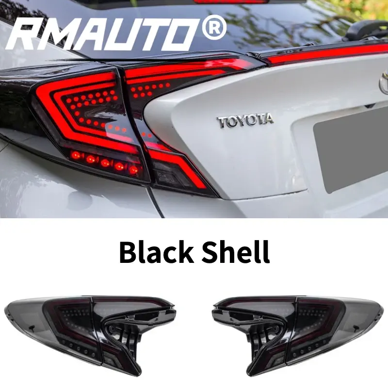 Luz trasera negra Asse