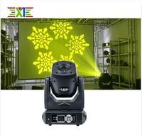 Projecteur LED mobile 150W, 7 couleurs, effet arc-en-ciel à 5 prismes, rotation 540° pour DJ, discothèque, mariage, fête, parc à thème