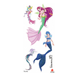 Diseño personalizado Tatuajes Temporales <span class=keywords><strong>Diamante</strong></span> y Flor Sirena Temas-Premium Tattoo Stickers - Product Image 2