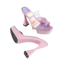 Sandales sexy pour femmes à talons fins de 20 cm, plateforme résistante pour pole dance, modèle hiver personnalisé, vente chaude, 8 pouces