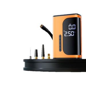 Car Jump Starter Air <b>Pump</b> Digital Display 12V Type C 220V 300A Peak Current Two Cylinders Emergency Use - Product Image 1