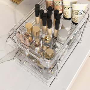 Organizador Giratorio para <span class=keywords><strong>Armario</strong></span> de <span class=keywords><strong>Esquina</strong></span>, Mueble de <span class=keywords><strong>Cocina</strong></span>, Fregadero, Baño, Sala de Estar, Estante de Almacenamiento de Plástico, Personalizable - Product Image 4